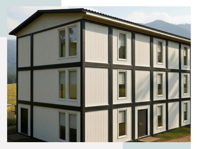 Модульные общежития в Старой Руссе