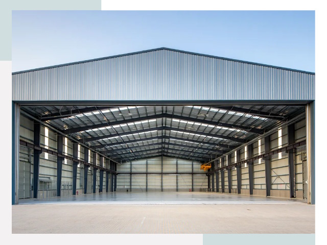 Большие ангары в Старой Руссе