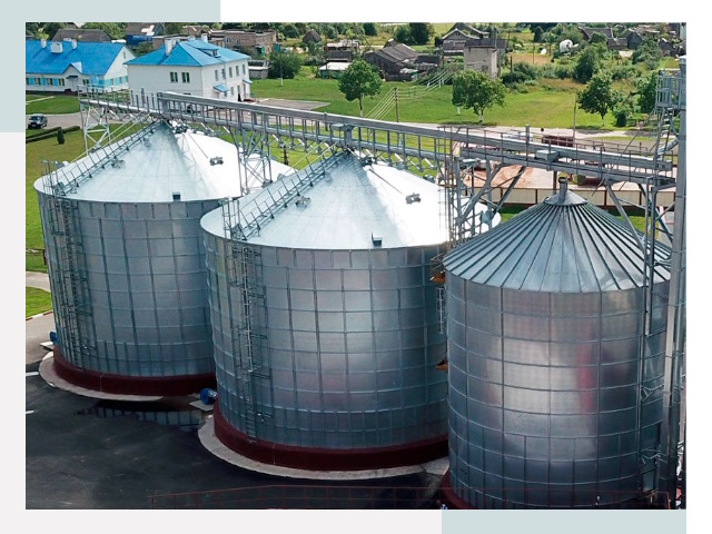 Металлические силосы в Старой Руссе