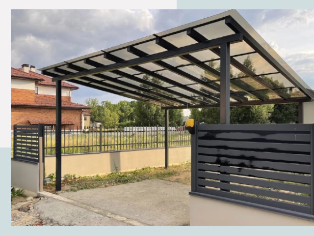 Металлические навесы в Старая Русса от 611 руб. за м²