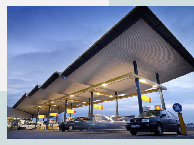 Навесы для АЗС в Старая Русса от 611 руб. - Защита и комфорт