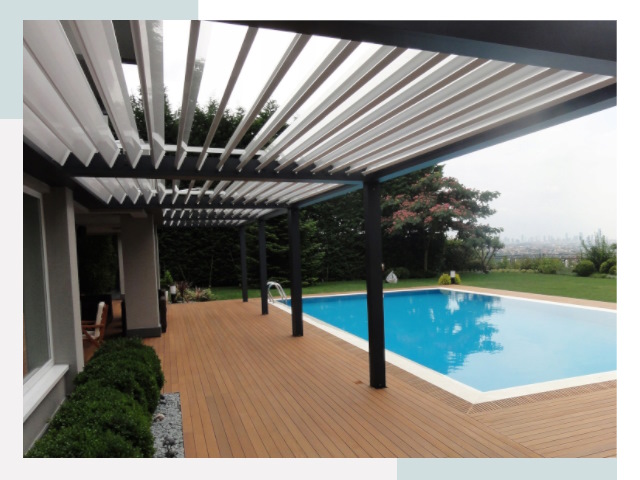 Перголы в Старой Руссе