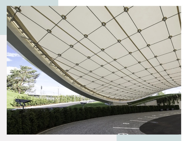 Мембранные конструкции в Старой Руссе