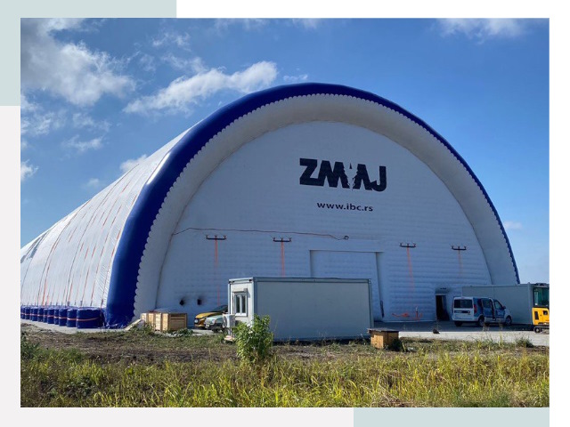 Брендирование ангаров в Старой Руссе