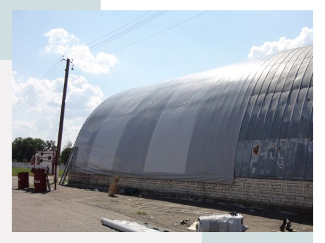 Ремонт ангаров в Старой Руссе